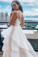 White sweetheart tulle lace long prom dress tulle formal dress