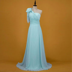 Sky Blue A-line Multi-Way Wrap Chiffon Long Bridesmaid Dress-CHRIS