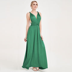 [Final Sale] Emerald Green  Infinity Gown Ready to Ship