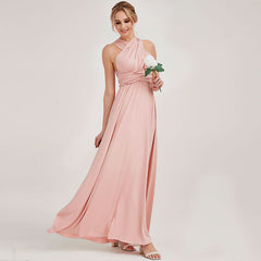 Blush Infinity Wrap-around Convertible Gown