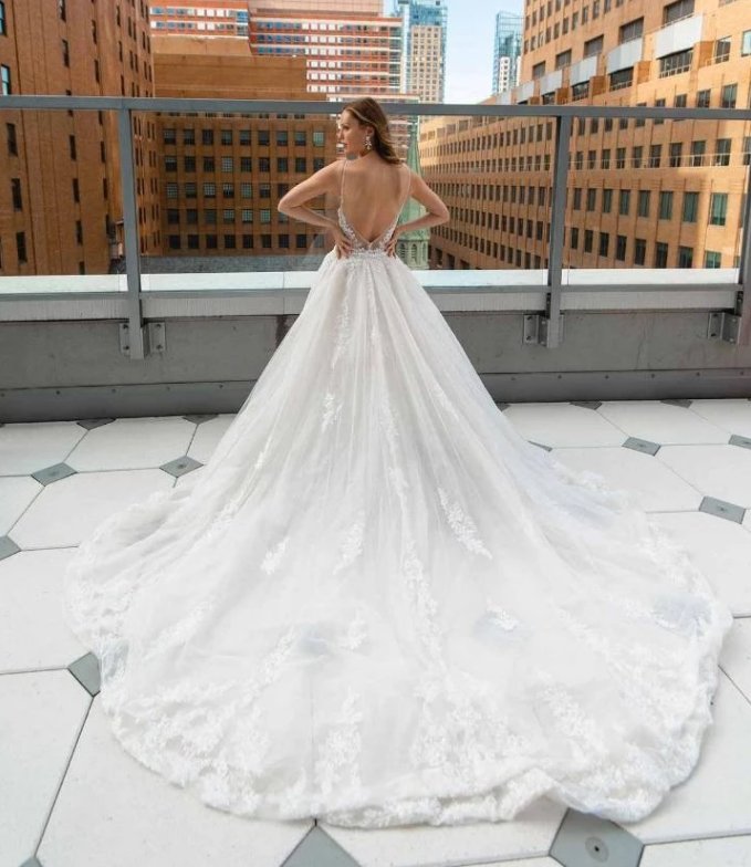 Detachable Wedding Dresses Mermaid Spaghetti Straps Tulle Lace Backless Dubai Arabic Wedding Gown Bridal Dress Vestido De Noiva